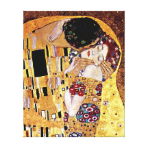 Gustavo Klimt - el beso Lienzo Envuelto Para Galerías