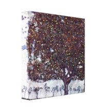 Gustavo Klimt - el manzano Impresion En Lona