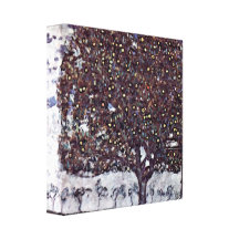 Gustavo Klimt - el manzano Impresiones En Lona Estiradas