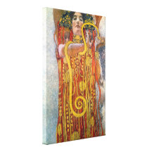Gustavo Klimt - Hygeia Impresión En Lona