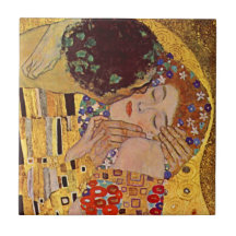 Gustavo Klimt la baldosa cerámica del vintage del  Teja Ceramica