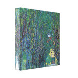 Gustavo Klimt - manera al parque Lona Estirada Galerías