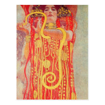 Gustavo Klimt - Medizin Postales