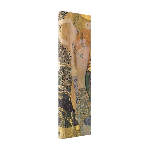 Gustavo Klimt - serpientes de agua (amigos) I Impresion De Lienzo
