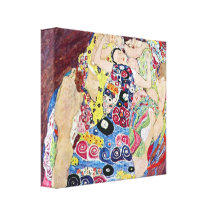 Gustavo Klimt - vírgenes Impresiones En Lienzo Estiradas