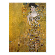 Gustavo sumario Klimt Catal?: Retrat de l'Adele Bl Tarjetas Postales