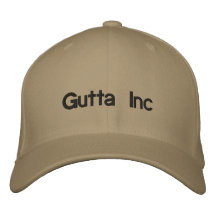 Gutta inc. gorra de béisbol bordada
