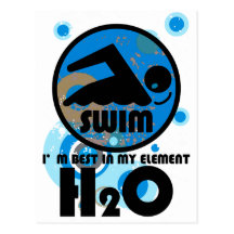 H2O_SWIMMER POSTALES