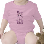 "H está para camisa de Childs del HIPOPÓTAMO"