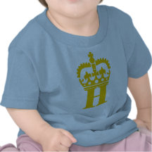 H - Letra - nombre Camiseta