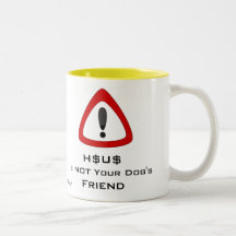 H$U$ no es taza del amigo de su perro