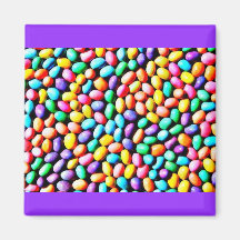 Habas de jalea de Pascua Imán De Frigorífico