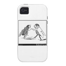 Había una persona mayor de Skye iPhone 4 Funda