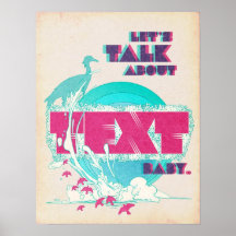 Hablemos del texto, bebé posters