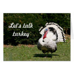 Hablemos el pavo tarjetas