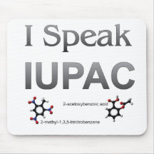 Hablo nomenclatura de la química de IUPAC Tapete De Raton