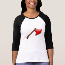 Hacha de la batalla camisetas
