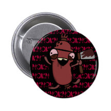¡Hacha que maneja la salchicha - OM NOM NOM! Pin