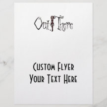 Hacia fuera allí - muñeca extraña de 3D Bonga - Re Flyer Personalizado