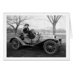 Hacia fuera para un paseo, 1900s tempranos tarjeta