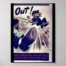 Hacia fuera poster
