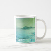 Hacia la colina de Samson, islas de Scilly Taza