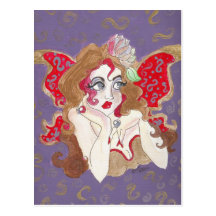 Hada aburrida de Terrell Smith-Dorfeo Postales