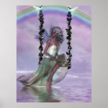 Hada del arco iris posters