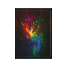 hada del fractal impresiones en lona estiradas