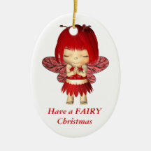 Hada del ornamento del navidad de Customizeable Ornamentos Para Reyes Magos