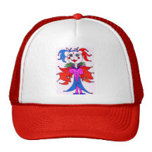 Hada enrrollada gorras de camionero