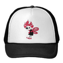 Hada gótica rosada de Navidad Gorro