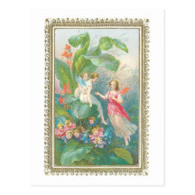 Hadas de la fantasía del Victorian del vintage Tarjetas Postales