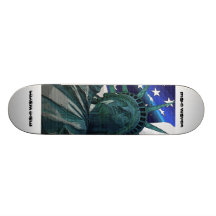 Haga a señora Liberty Skateboard de las ondas Patines