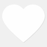 Haga a sus propios pegatinas del corazón