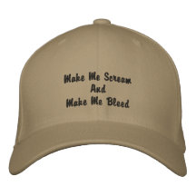 Haga me a ScreamAndMake yo de corrimiento Gorra De Béisbol