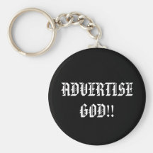 ¡HAGA PUBLICIDAD DE DIOS!! … Llavero religioso