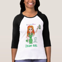 Haga que la suerte del irlandés encuentre Niza a u Camisetas