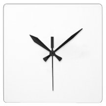 Haga sus propios relojes de pared cuadrados grande