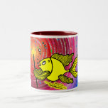 Haga un pescado del deseo los tebeos vivarachos li taza de café