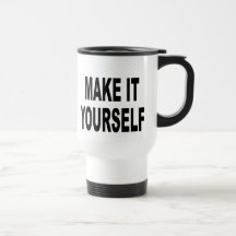 Hágale usted mismo la taza del viaje del viajero