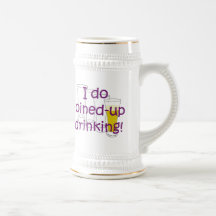 "Hago" stein de consumición unido-para arriba Tazas