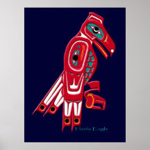 HAIDA EAGLE POSTER