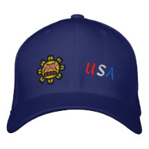 Haida Sun los E.E.U.U. Gorra De Béisbol