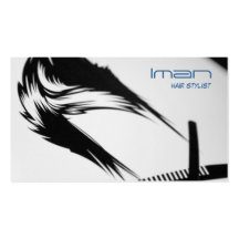 hairstylist, salón tarjetas personales