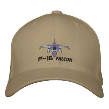 Halcón F-16 Gorra Bordada