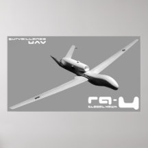 Halcón global RQ-4 Poster