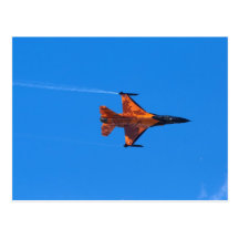 Halcón que lucha F-16 Postal