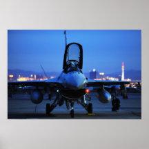 Halcón que lucha F-16 Impresiones