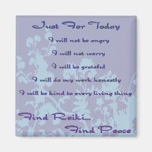 Hallazgo azul Reiki Iman De Nevera